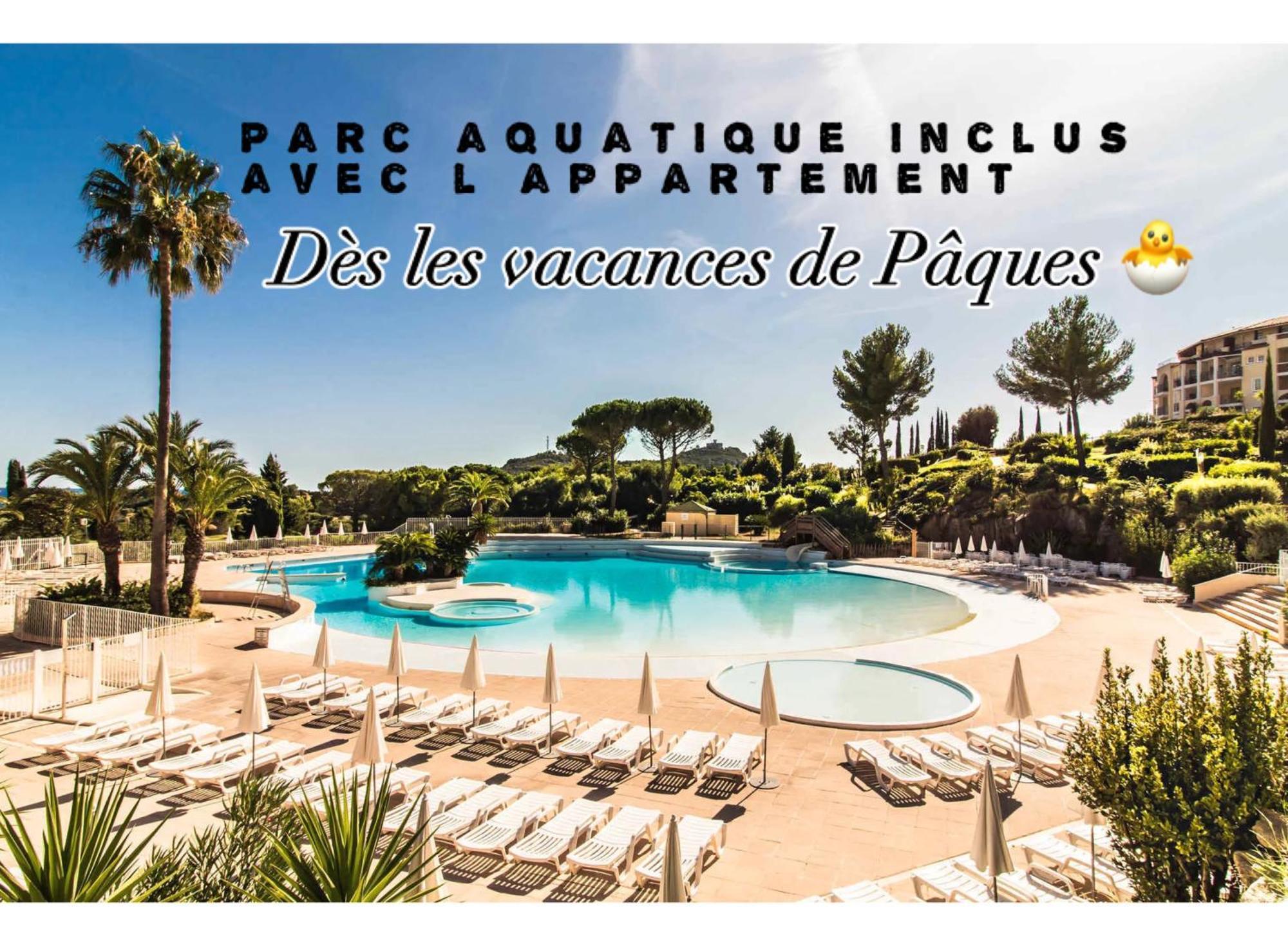 T2 En Rez De Jardin Privatif Cloture , Cap Esterel Pierre Et Vacances ,Piscine Chauffee Des Le 05 Avril Au 02 Novembre Saint-Raphaël Exteriér fotografie