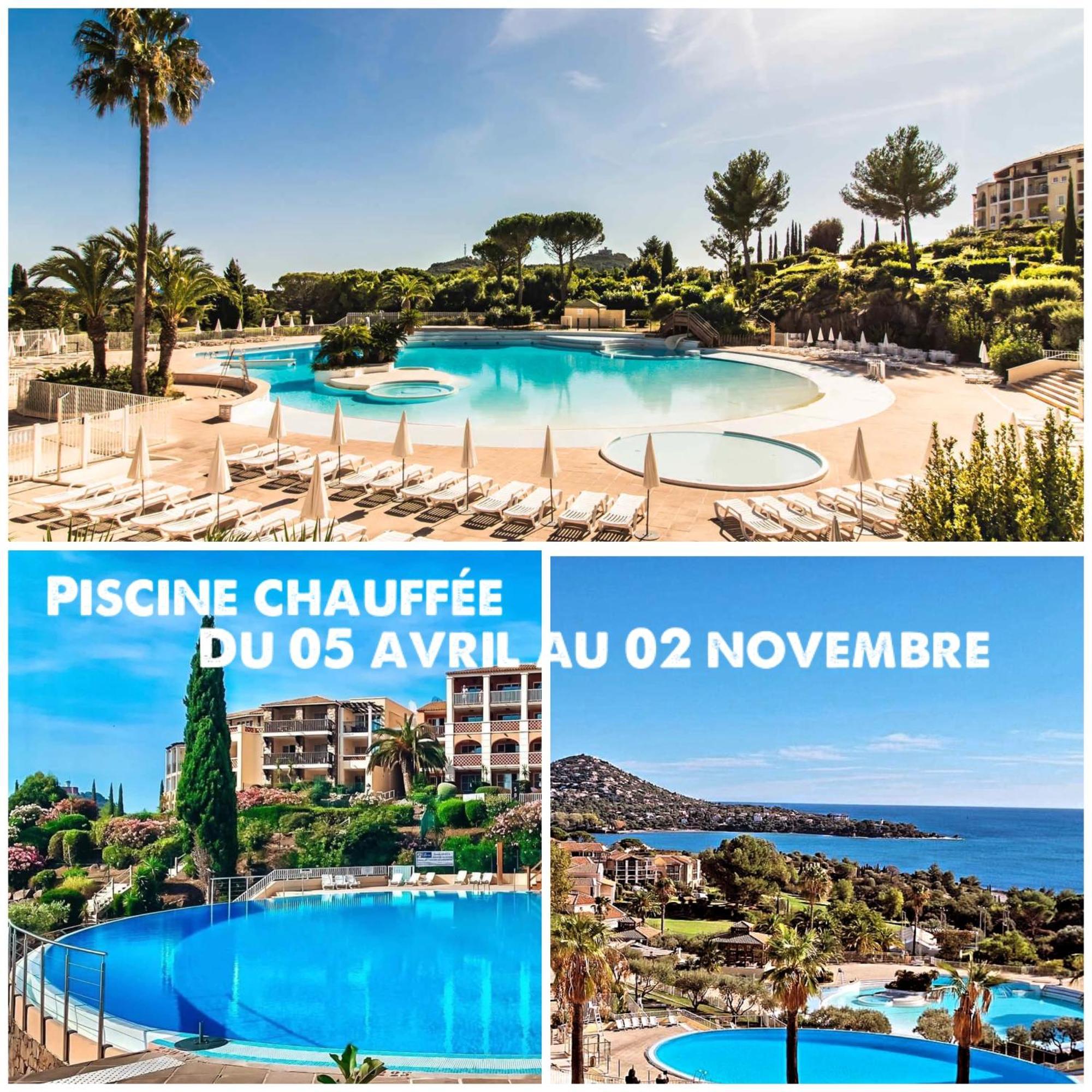 T2 En Rez De Jardin Privatif Cloture , Cap Esterel Pierre Et Vacances ,Piscine Chauffee Des Le 05 Avril Au 02 Novembre Saint-Raphaël Exteriér fotografie